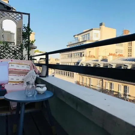 Terrace - Eiffel Tour Vue Apartamento