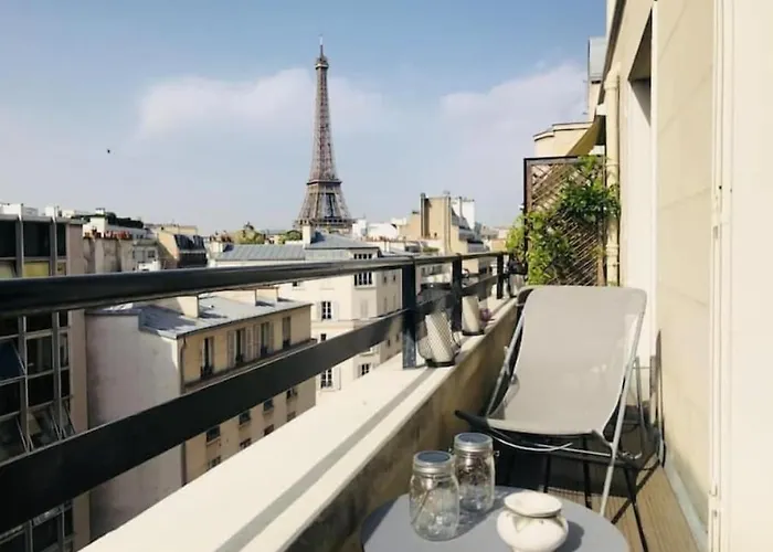 Terrace - Eiffel Tour Vue *